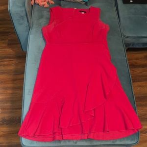 Tommy Hilfiger Pink Ruffle Dress